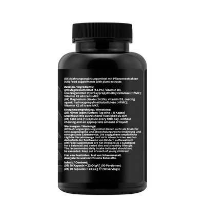 D3/K2 Vitamins Gods Rage · 90 Capsules