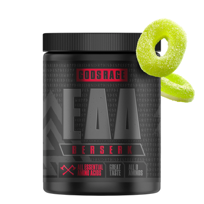 Berserk EAA Sour Apple Rings 500g