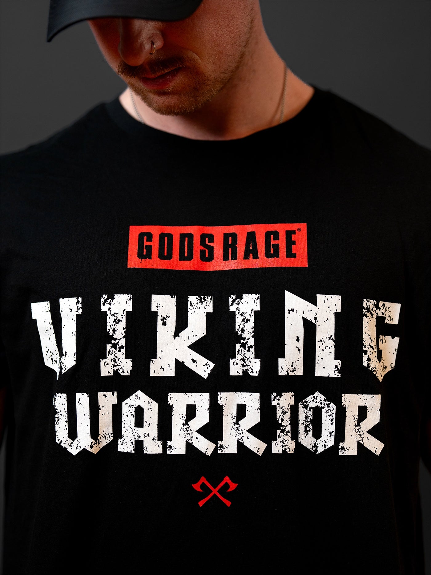 Viking Warrior Shirt Black