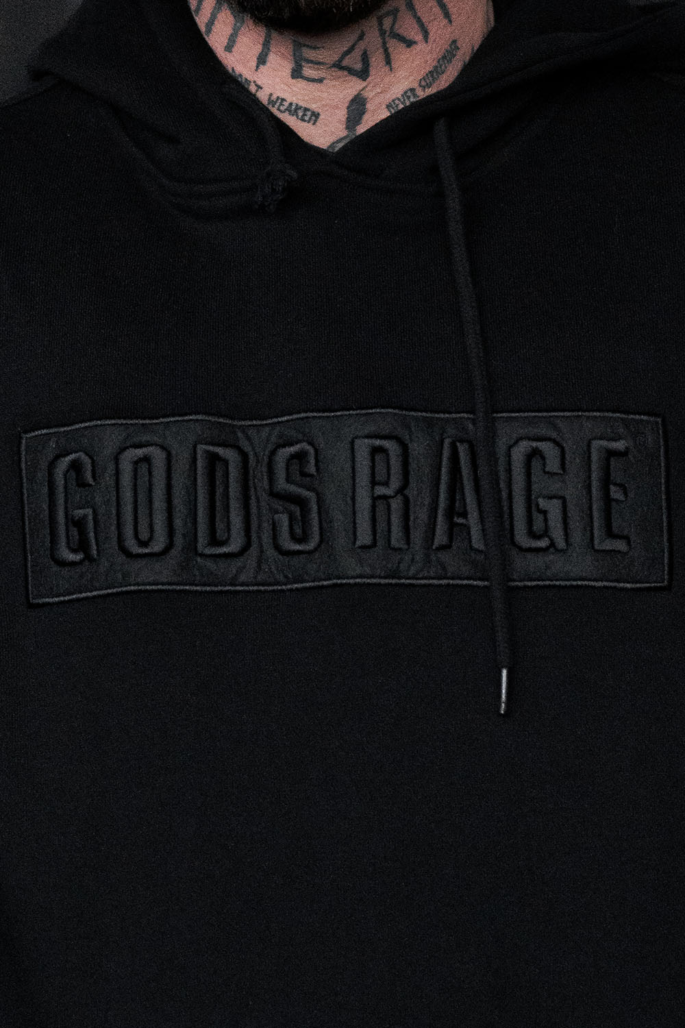 Heavy Hoodie - BLACK LIMITED